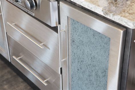 metallic kitchen cabinet doors